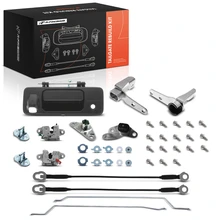 Mental Tailgate Hardware Rebuild Kit with Cable & Rods for 2014-2022 Toyota Tundra