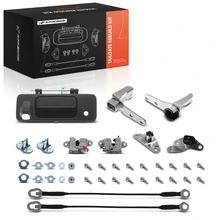 Mental Tailgate Hardware Rebuild Kit with Cable & Keyhole for 2014-2022 Toyota Tundra