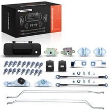 Tailgate Hardware Rebuild Kit with Cable & Rod for 2007-2013 Toyota Tundra