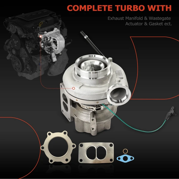 Turbocharger, B3G Model, OM471LA-EPA10 Engine, A-Premium APTBC141