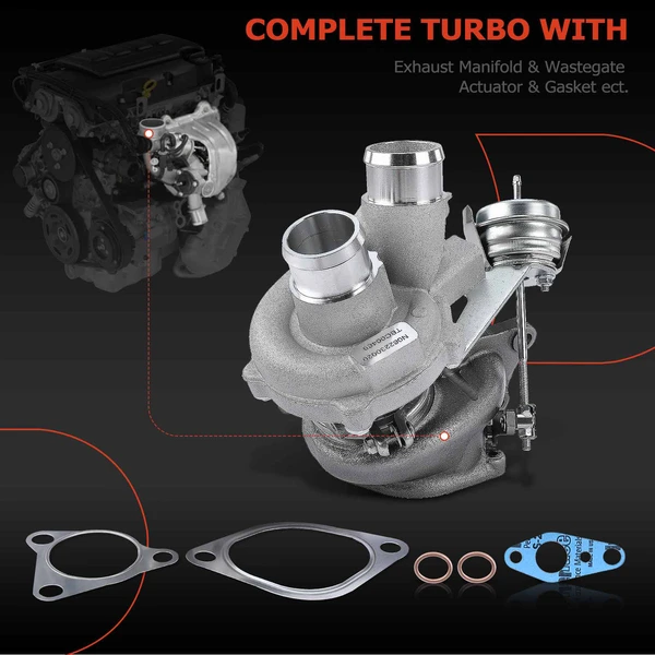 Turbocharger, K0CG Model, GTDI LHS RWD 3.5L Engine, A-Premium APTBC108