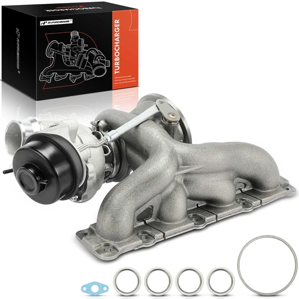 2012-2014 BMW 328i Turbocharger TD04LR6 Model N20 B20 A, N20 B20 B, N20 B20 D Engine A-Premium APTBC114