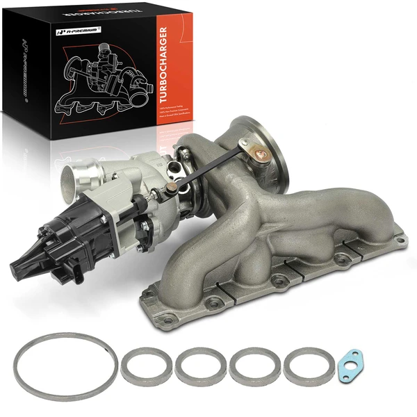 2014-2016 BMW 528i Turbocharger TD04LR6-04HR Model N20 B20 A, N20 B20 B, N20 B20 D Engine A-Premium APTBC147