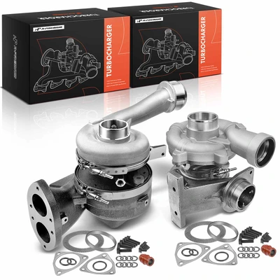 2 Pcs High & Low Pressure Turbo Turbocharger