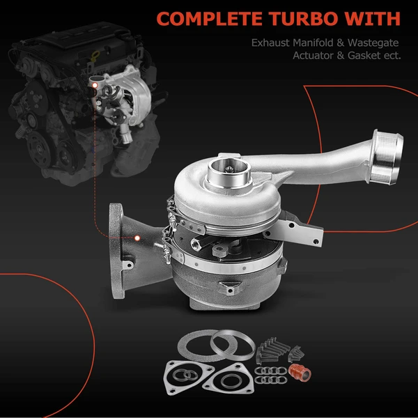 Turbo Turbocharger V2S Model A-Premium APTBC063