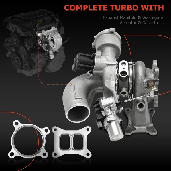 Turbocharger, RHF5 Model, A-Premium APTBC196