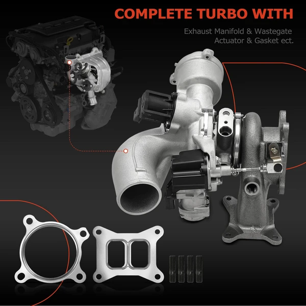 Turbocharger, RHF4 Model, A-Premium APTBC197