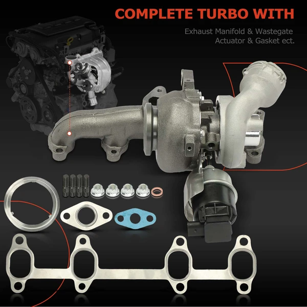Turbocharger, BV39 Model, 1.9 TDI DPF Engine, A-Premium APTBC171