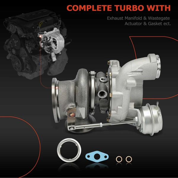 Turbocharger, MGT2256SL Model, A-Premium APTBC199