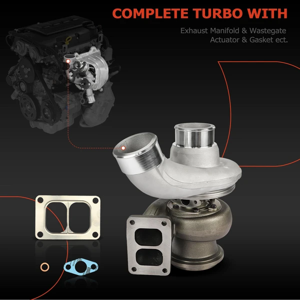 Turbocharger, S300A106 Model, E7,12.0L Engine, A-Premium APTBC173