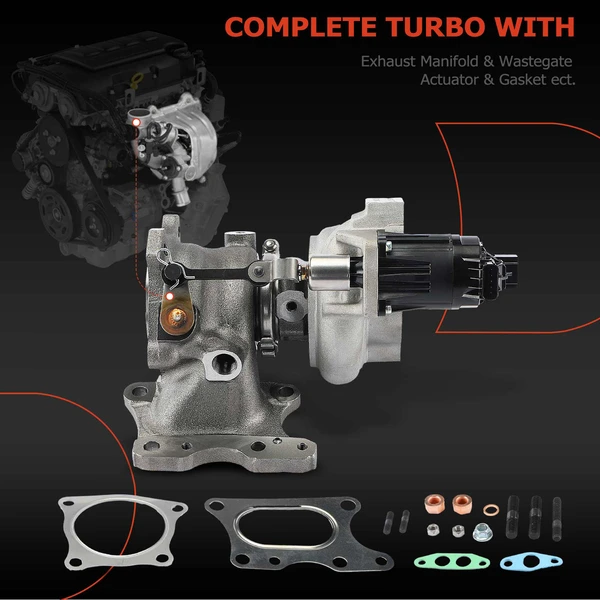Turbocharger, TD025 Model, 1.5L Engine, A-Premium APTBC177