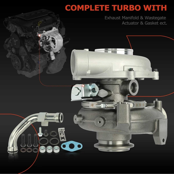 Turbocharger GT3782VA Model A-Premium APTBC178