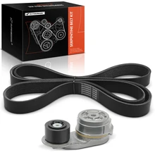 2 Pcs Serpentine Belt Drive Component Kit