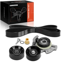 3 Pcs Serpentine Belt Drive Component Kit for 1995-2002 Lincoln Continental