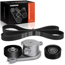 3 Pcs Serpentine Belt Drive Component Kit