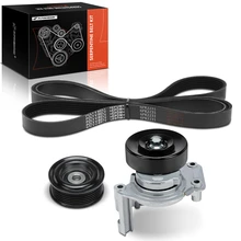 3 Pcs Serpentine Belt Drive Component Kit for 1995-1997 Lexus LS400