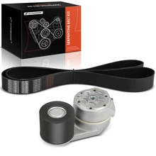 2 Pcs Serpentine Belt Drive Component Kit