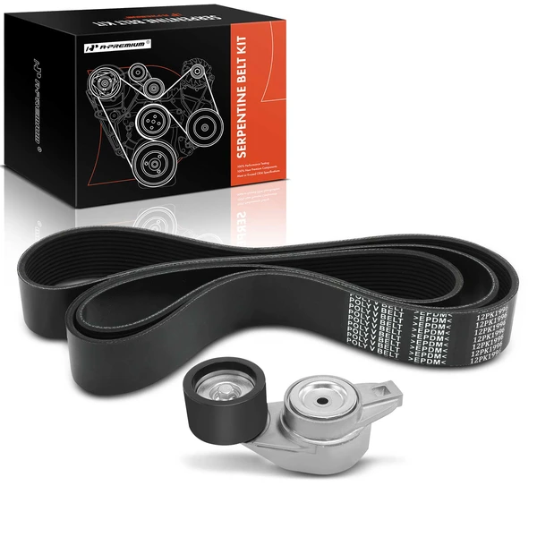 2 Pcs Serpentine Belt Drive Component Kit for 2009-2014 2016 Mack CHU