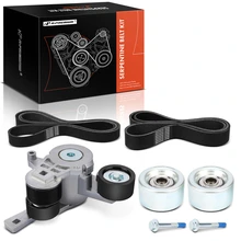 5 Pcs Serpentine Belt Drive Component Kit for 2011-2012 Freightliner M2 112
