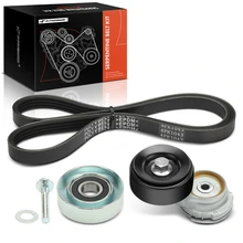 3 Pcs Serpentine Belt Drive Component Kit for 1998-2002 Pontiac Firebird