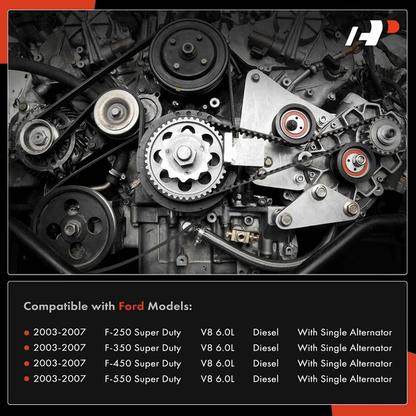 A-Premium APTBK418 Belt Tensioner + Idler Pulley + Belt