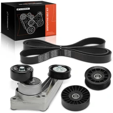 4 Pcs Serpentine Belt Drive Component Kit for 1999-2004 Buick Park Avenue