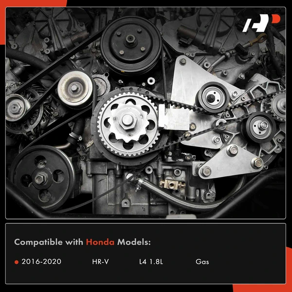 3 Pcs Serpentine Belt Drive Component Kit for Honda HR-V 2016-2020 L4 1.8L Gas