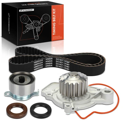 6 Pcs Timing Belt Kit with Water Pump