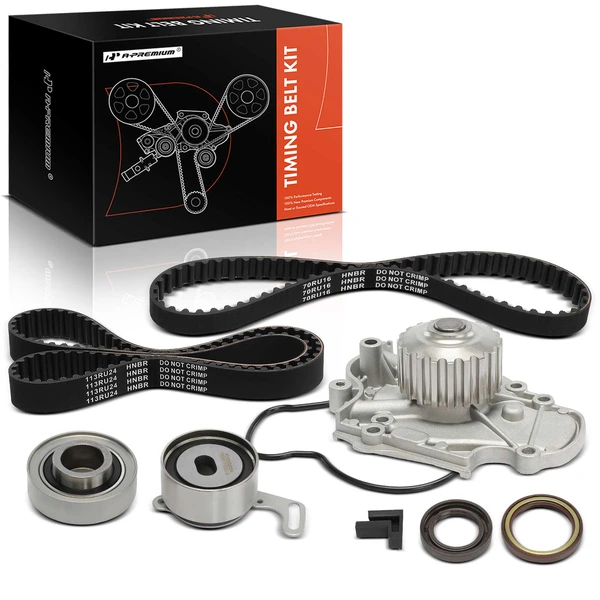 9 Pcs Timing Belt Kit for Honda Accord 90-97 Odyssey 95-97 Isuzu Oasis 2.2L