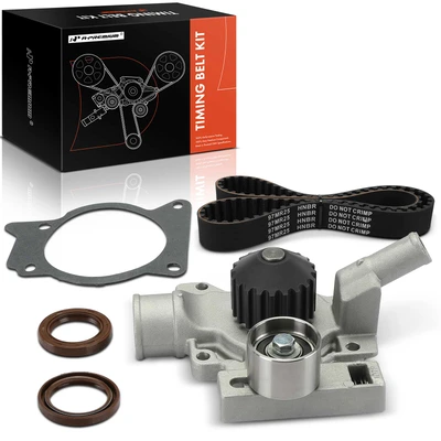 4 Pcs Timing Belt Kit & Water Pump