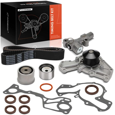 10 Pcs Timing Belt Kit with Water Pump