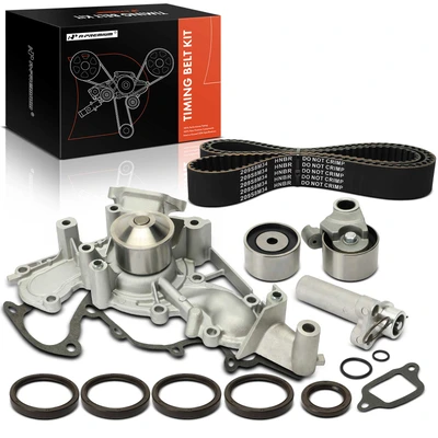 10 Pcs Timing Belt Kit & Water Pump