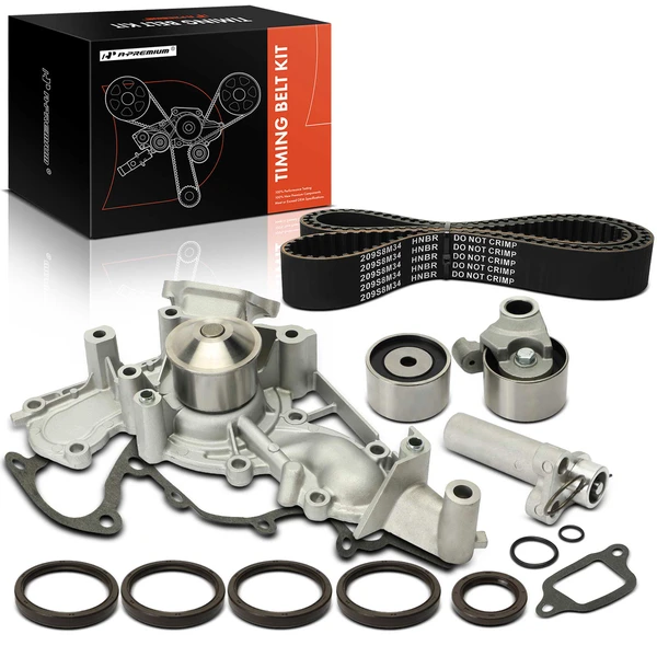 10 Pcs Timing Belt Kit & Water Pump for Lexus LS400 1990-1997 SC400 1992-1997