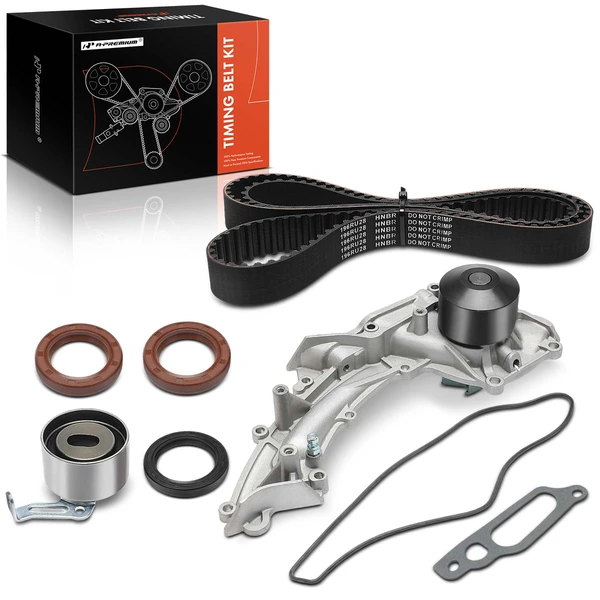 6 Pcs Timing Belt Kit with Water Pump for Acura TL 1996-1998 V6 3.2L GAS SOHC