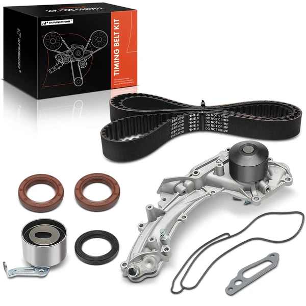 6 Pcs Timing Belt Kit with Water Pump for Acura Legend 1993-1995 V6 3.2L Sedan