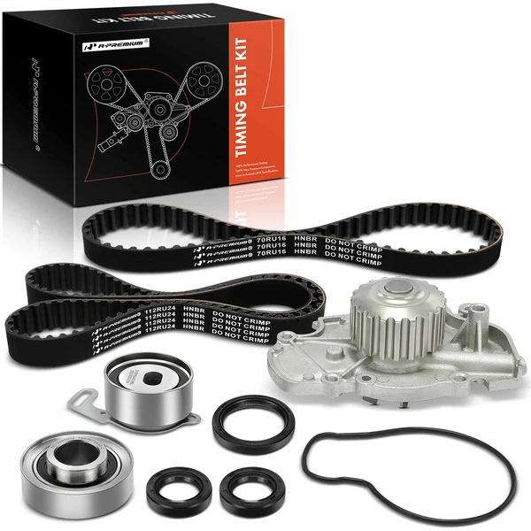 7 Pcs Timing Belt Kit & Water Pump for 1997-1999 Acura CL
