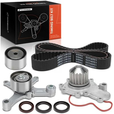 7 Pcs Timing Belt Kit with Water Pump
