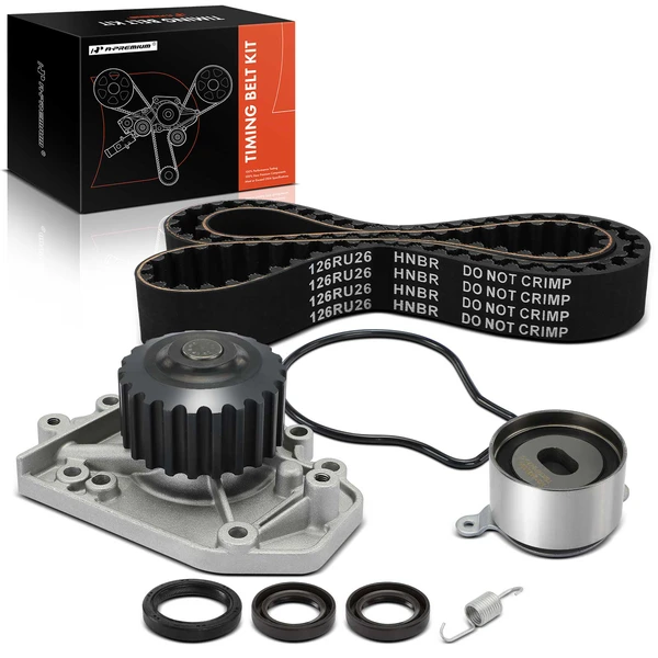 7 Pcs Timing Belt Kit with Water Pump for 1996-2001 Acura Integra
