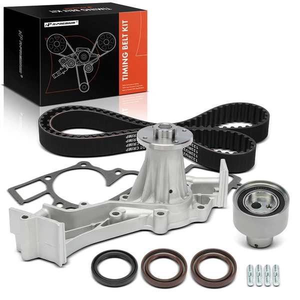 6 Pcs Timing Belt Kit with Water Pump for 1997-2000 INFINITI QX4