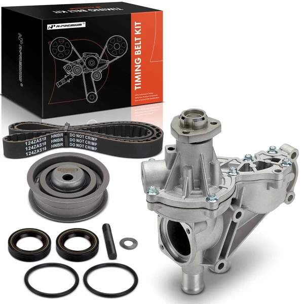 5 Pcs Timing Belt Kit for Volkswagen Golf 1994-2000 Jetta 1993-1999 Passat BMW 535i