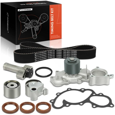 9 Pcs Timing Belt Kit & Water Pump