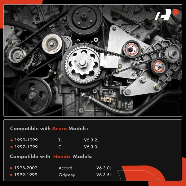 8 Pcs Timing Belt Kit & Water Pump for Honda Accord 98-02 Odyssey Acura TL CL