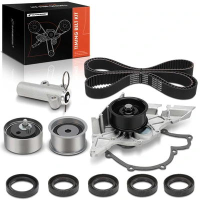 10 Pcs Timing Belt Kit with Water Pump
