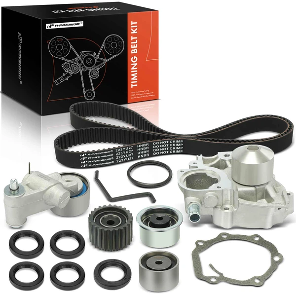 13 Pcs Timing Belt Kit & Water Pump for 2006-2011 Subaru Impreza