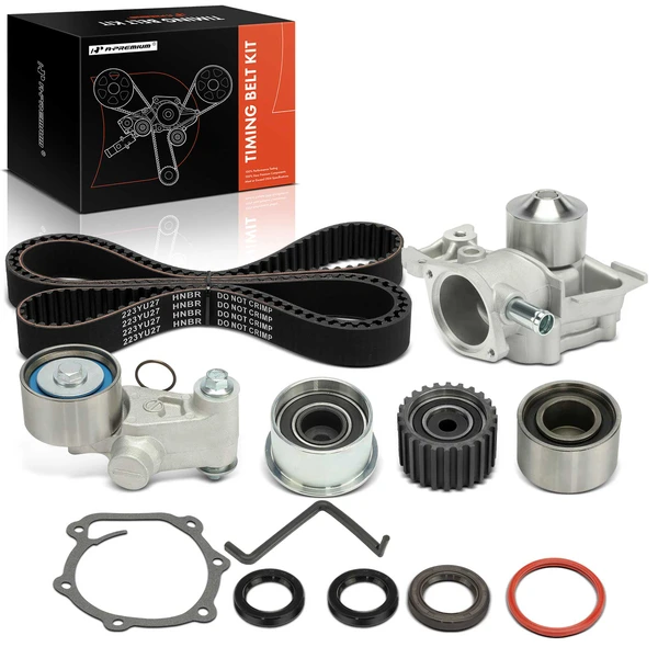 9 Pcs Timing Belt Kit for Subaru Forester 1999-2005 Impreza Outback 2.2L 2.5L SOHC