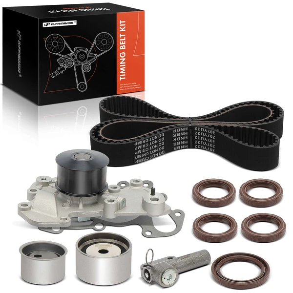 10 Pcs Timing Belt Kit for 2001-2006 Hyundai Santa Fe