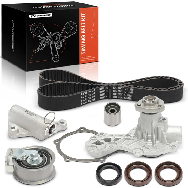8 Pcs Timing Belt Kit & Water Pump for 1997-2000 Audi A4