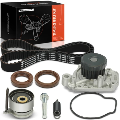 8 Pcs Timing Belt Kit & Water Pump