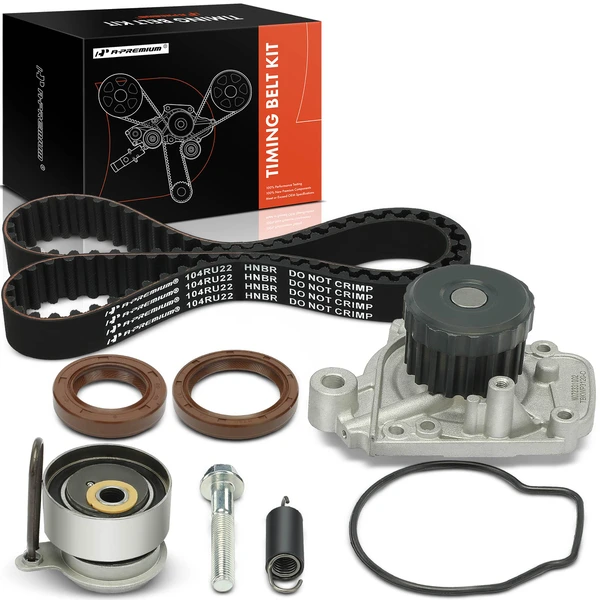 8 Pcs Timing Belt Kit & Water Pump for 2001-2005 Honda Civic