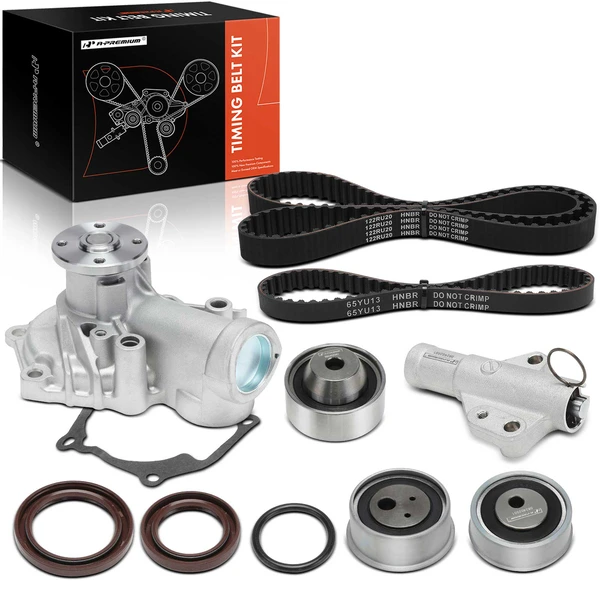 9 Pcs Timing Belt Kit with Water Pump for 2004-2006 Mitsubishi Galant